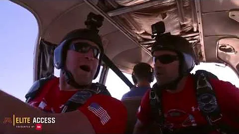 Elite Access: Parachuters Deliver Scholarship to G...