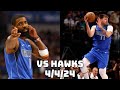 Dallas mavericks team highlights vs the hawks 04042024