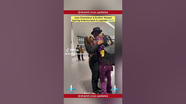 Jose Chameleone flying back to Uganda from America but kisses Juliet Zawede his care taker