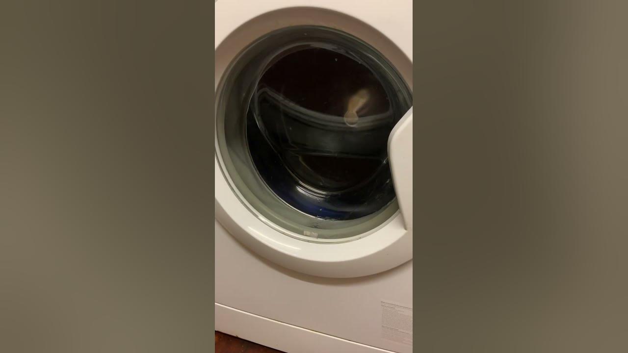 2 mins of super fast washing machine spin cycle YouTube