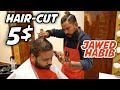 Hair cutting by jawed habib hair expert  indian barber  asmr