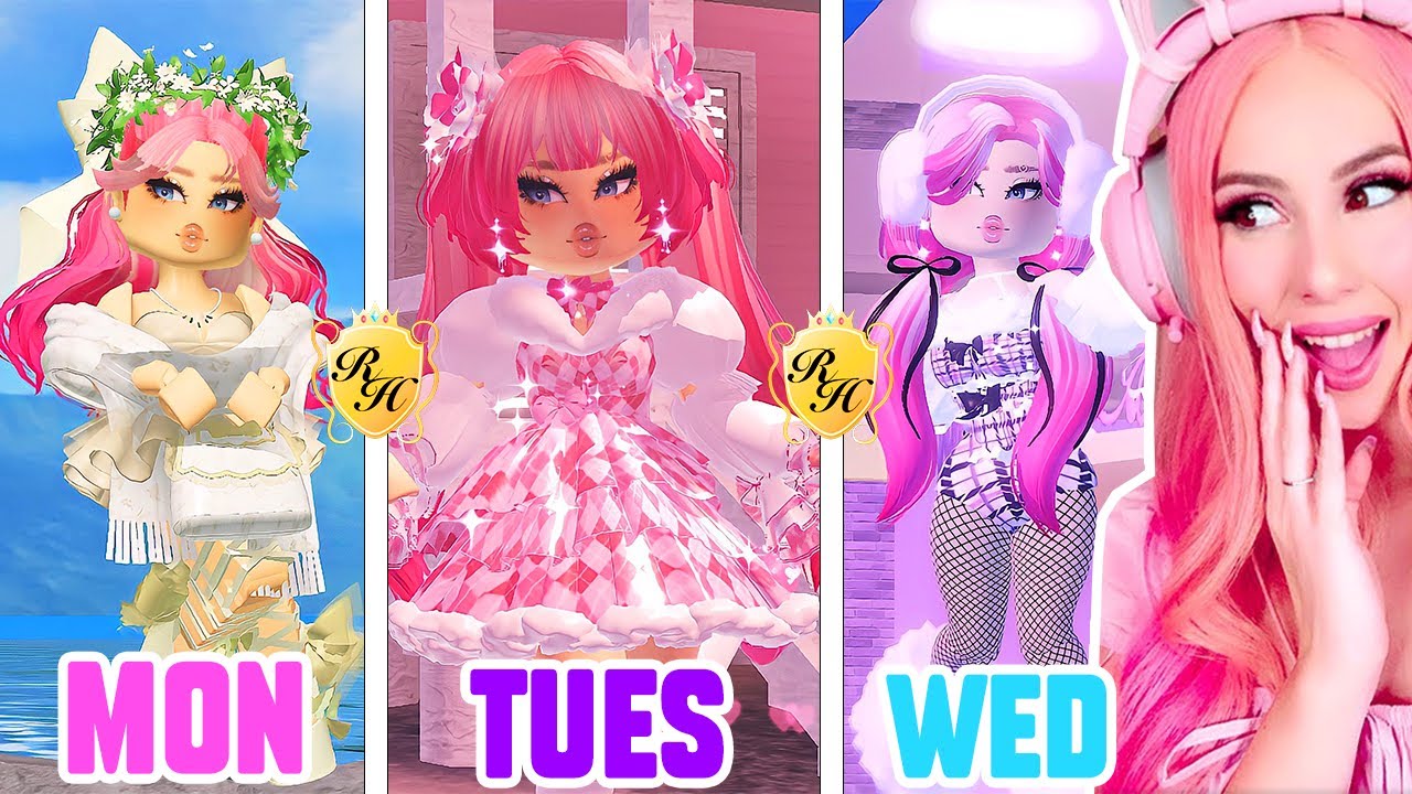 Random People In My Server CHOOSE MY OUTFIT For A WEEK In Royale High ...