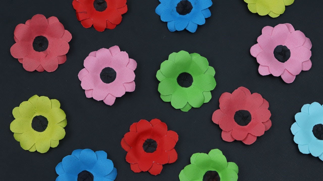 How to Make Tiny Paper Flowers …