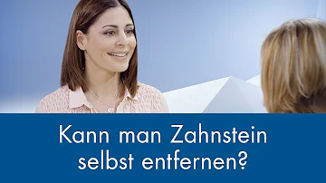 Wie kann man selbst den Zahnstein entfernen?