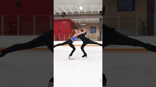 For Once In My Life! - Grace Fischer & Luke Fischer practice their 2024 Novice Free Dance