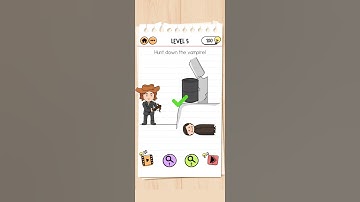 BRAIN TEST 2 MOSTER HUNTER JOE LEVEL 5 HUNT DOWN THE VAMPIRE !