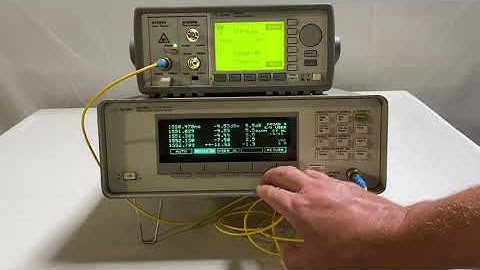 Agilent 86120 C Multi Wavelength Meter (A# 68398)