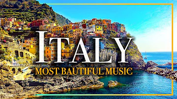 The Best 🇮🇹 Italian Music & aerial 4K Italy landscapes. The most beautiful  & famous🇮🇹songs