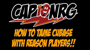 Using Reason Players in Cubase