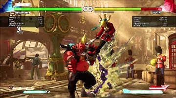 SFV Beta2 Birdie punish combos CC and VT