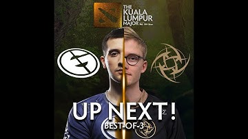 Evil Geniuses vs NIP Game 1 (BO3) | The Kuala Lumpur Major