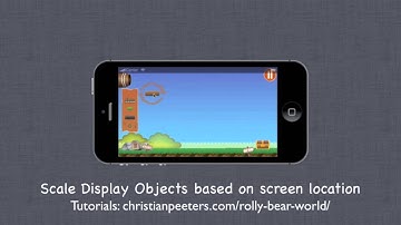 Corona SDK - Rescale Objects based on Location