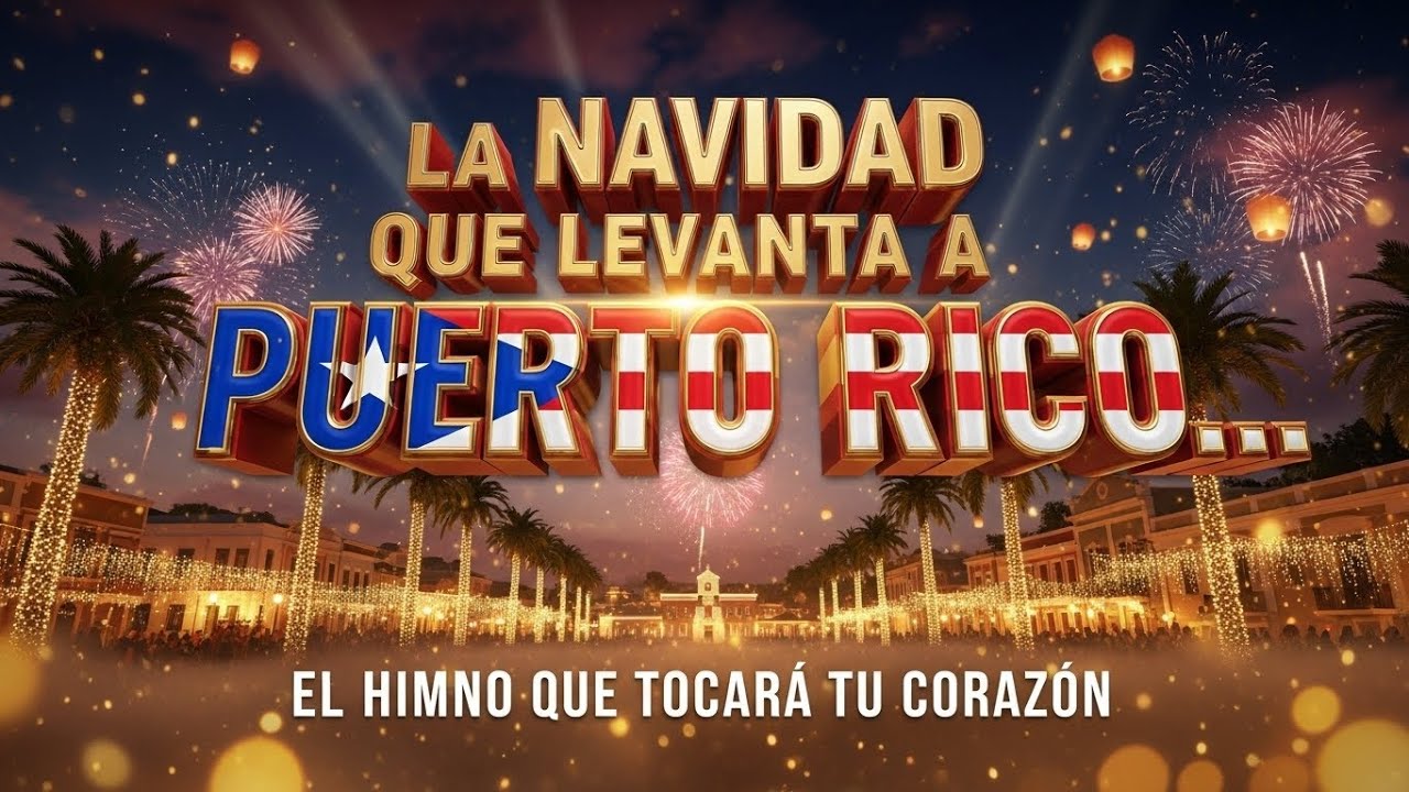 🎄🔥 La Navidad que Levanta a Puerto Rico… El Himno que Tocará tu Corazón 🇵🇷✨ (Adelanto Oficial)