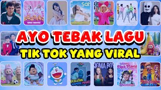 AYO TEBAK LAGU TIK TOK YANG VIRAL 🎶😍❤️Squid Game, Jumbo, Doraemon, Sigma Boy, Labubu Viral, un Grr,