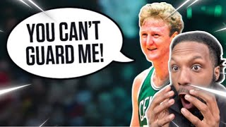 Larry Bird Was A SAVAGE!! | Larry Bird's Most SAVAGE Moments REACTION