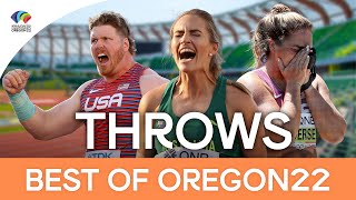 Best of throws at the World Athletics Championships
