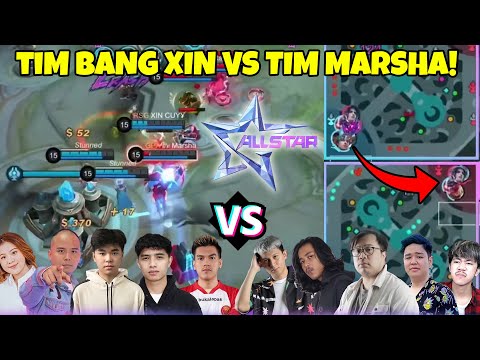 515 ALL-STAR ANTARA TIM BG XIN VS TIM MARSHA!!! EPIC COMEBACK NYA SEDIH BANGET SI INI !!