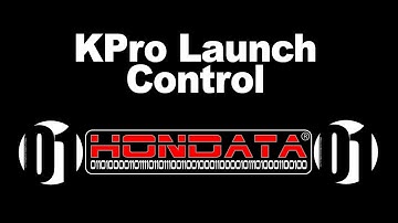 How to Setup Your Launch Control on KPro