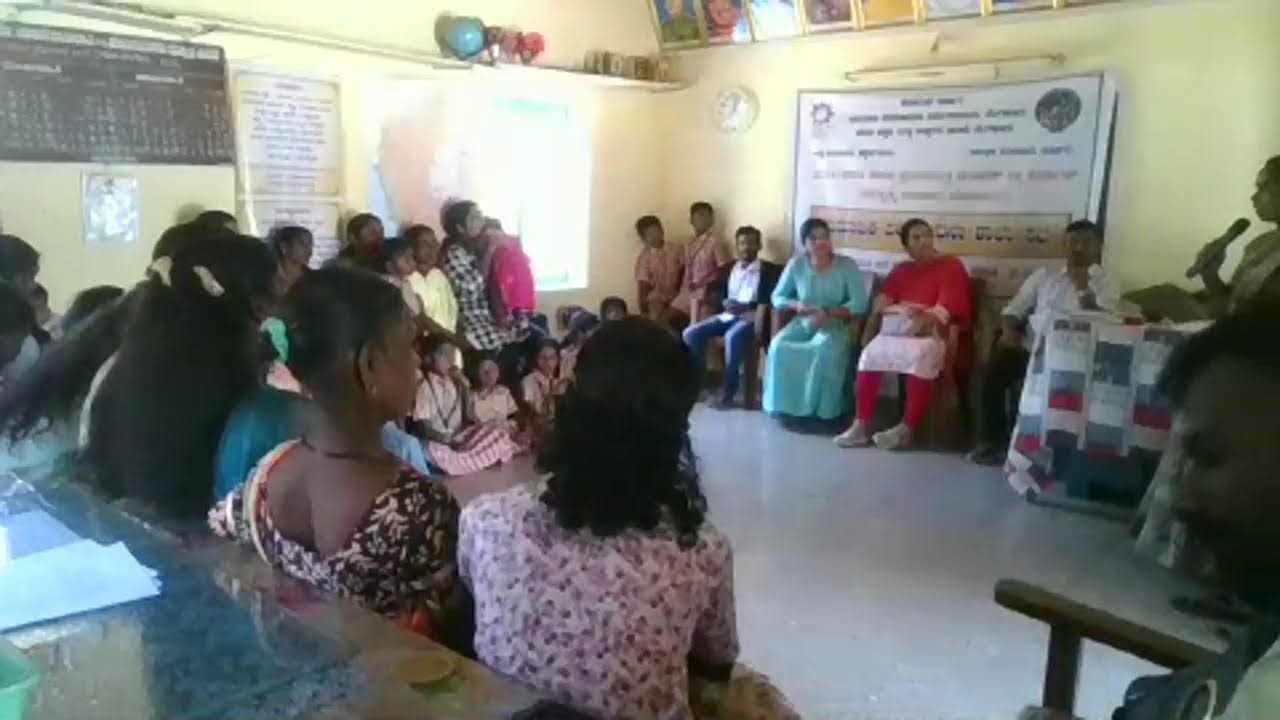 Mudigere Taluk, Coove Gp, GLPS Koodli School 2024-25 Mid Day Meals Social Audit School Meeting