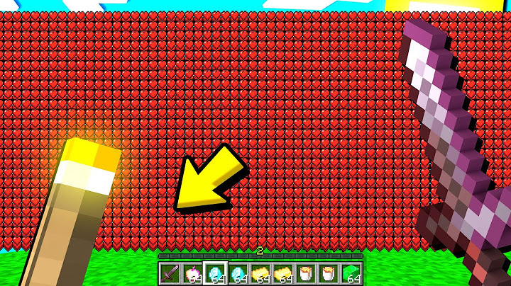 GIOCO A MINECRAFT CON 100.000 CUORI DI VITA - ITA
