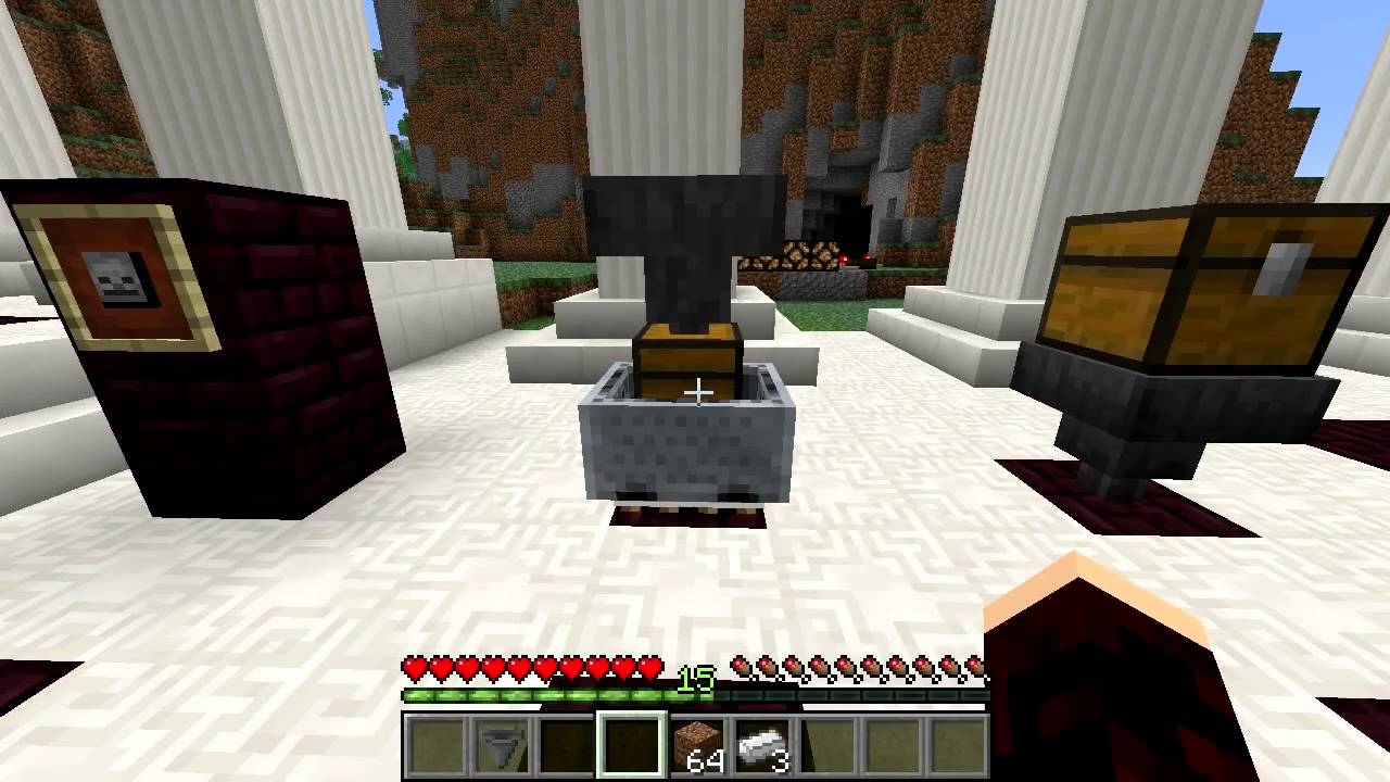 Minecraft 1.5 Blocks & Items: Hopper - YouTube