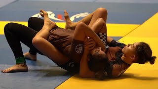 Women's Nogi Grappling Ibjjf Worlds 2019 Margot Ciccarelli Brown Belt Rear Naked Choke Submission