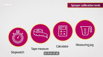 2. Sprayer Calibration for Ornamentals