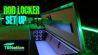 Efficient Rod Locker Set-ups for Tiny Bass Boats. screenshot 1