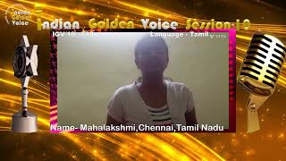 Mahalakshmi- Indian Golden Voice Session 10 - Mangrove Production