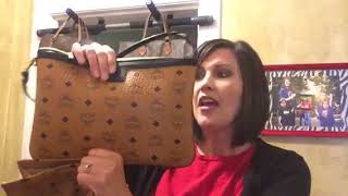 ❤️REVIEW - MCM Vintage Visetos Clutch / Make up bag