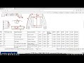 CAD GGT Video # 15 Denim Jacket Pattern Grading in Gerber | Step by Step Full Tutorial (Urdu/Hindi)