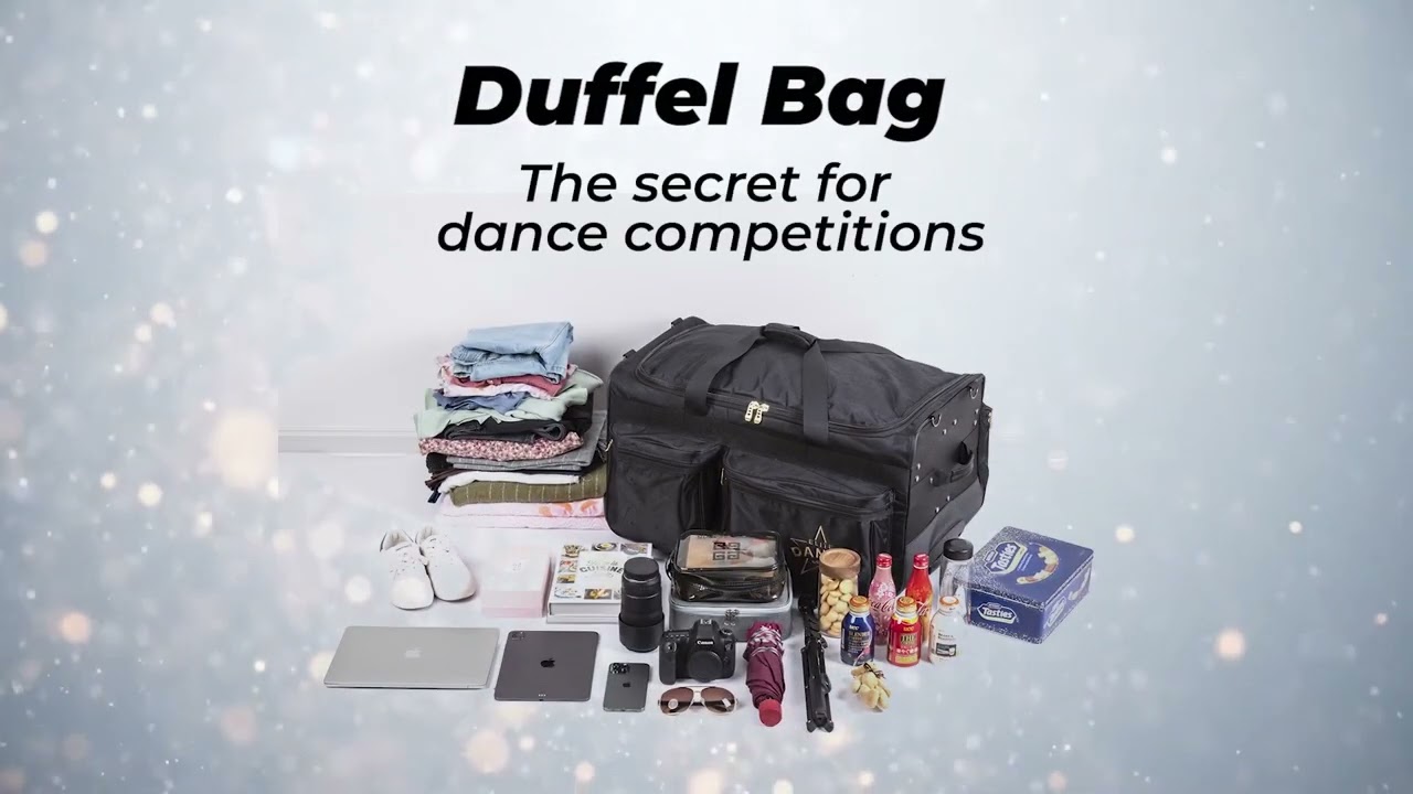 Elevate your dance season with the Elite Dance Gear Duffel! A must-have accessory for every dancer!