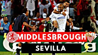 Middlesbrough vs sevilla 0-4 All Goals & highlights ( UEFA Europa League Final 2006 )