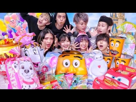 【ASMR】ディズニーを食べる🎈🌈/ フォーエイトコラボ★ 【再投稿】