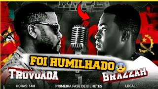 🔥BRAZZAH vs TROVOADA 🇲🇿|| Full vídeo || 😰RRPL humilhada🔥 RAPODROMO ■ Quem GANHA?🥶