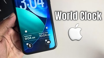 iOS26: Hoe voeg je een dubbele klok toe aan de iPhone?