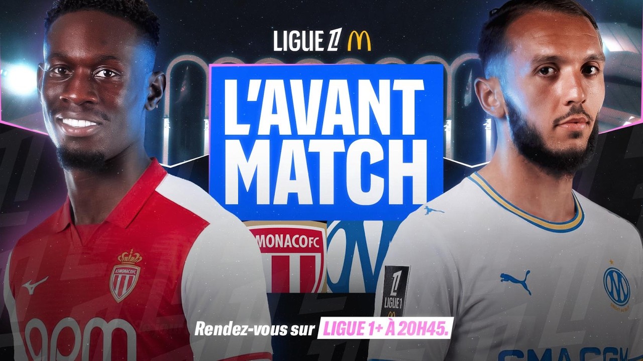 🔴⚪🔵 EN DIRECT | AS Monaco 🆚 OM | Avant-match – J2 Ligue 1 2026/27