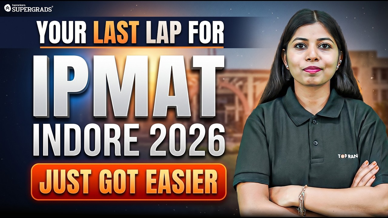 Your Last Lap for IPMAT 2026 Just Got Easier 🚀 | Supergrads IPMAT - YouTube