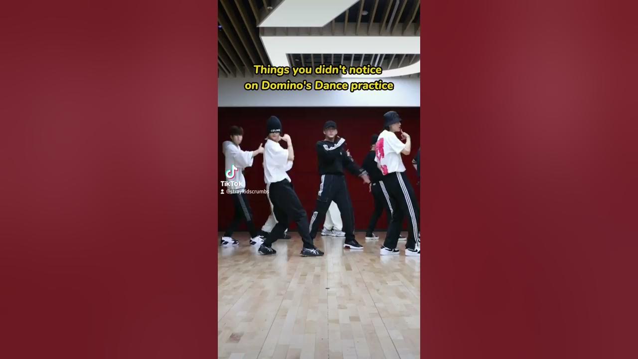 Things you didn't notice on Domino's Dance practice