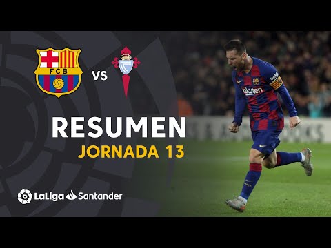 Resumen de FC Barcelona vs RC Celta (4-1)