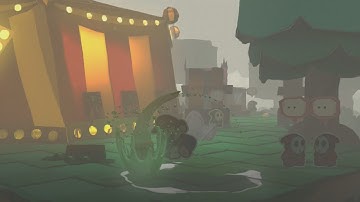 The Emerald Circus (100% Colorization Guide) - Paper Mario: Color Splash Walkthrough