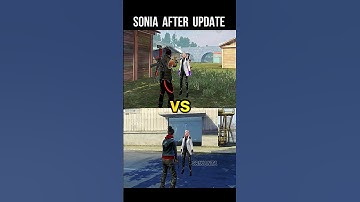 Sonia Character Ability After Update 🔥 Ability Test Comparison #srikantaff