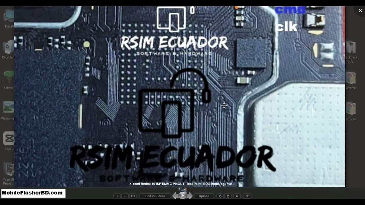 Xiaomi Redmi 10 ISP EMMC PinOUT Test Point EDL Mode #gsm_free_equipment