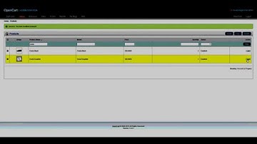 Opencart set product image