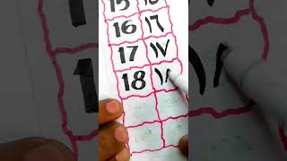 Angka Arab 11 Sampai 20