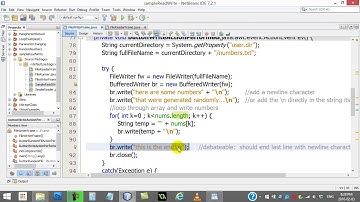 AP Computer Science   122   Text  File Writing Buffered Writer