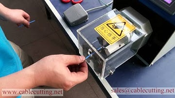 Coaxial Cable Stripping Machine (WPM-28)