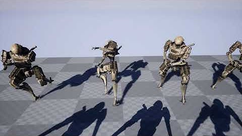 ACSU Ocelot Rig test (EPIC Animation starter pack)