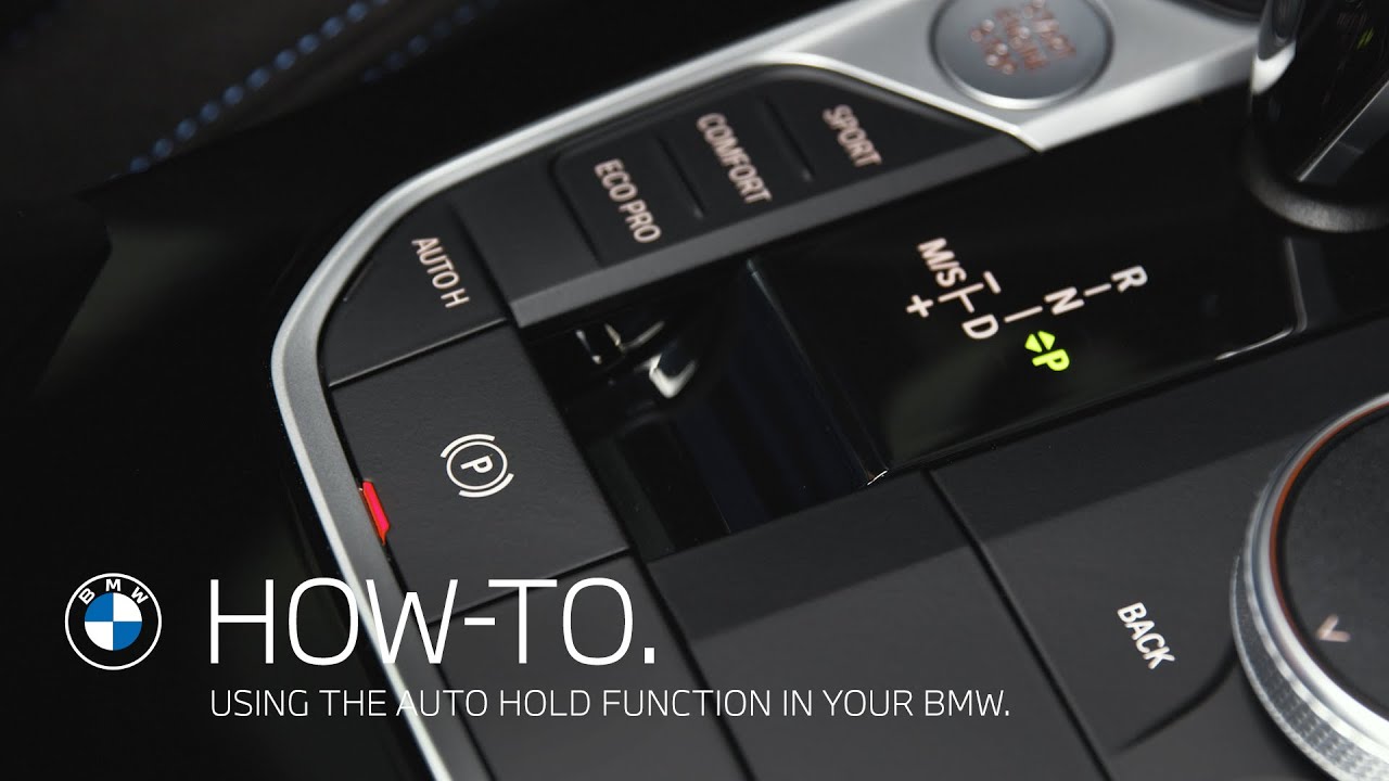 How to use the Auto Hold function in your BMW – BMW How-To 