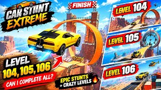 Car Stunt Extreme 🚗🔥 Levels 104, 105 & 106 | INSANE Stunts & Crazy Jumps! screenshot 5